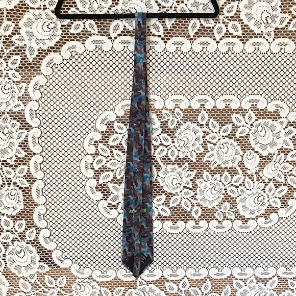 J Garcia by Stonehenge Cartoon Limbo Silk Tie - Picture 6 of 6